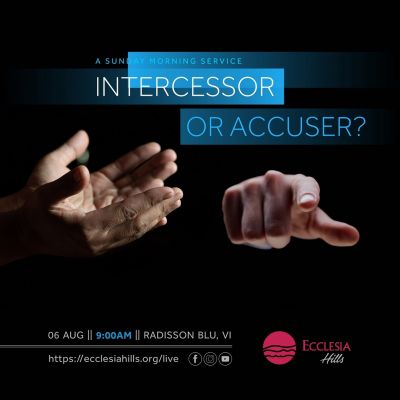 Intercessor or Accuser Banner 1 A